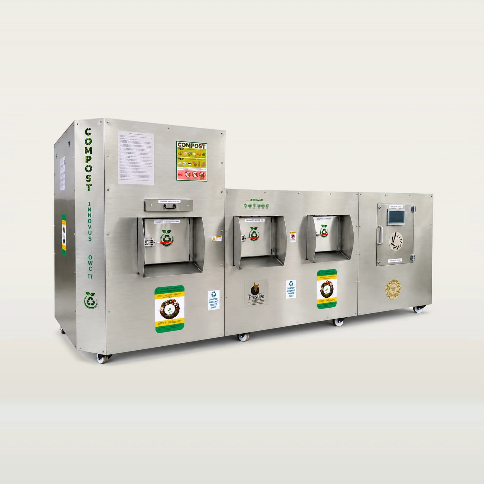 A multi-unit Innovus composting plant at a Prestige site